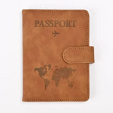 PU Leather Travel Passport & Card Holder – Stylish & Durable Wallet Case