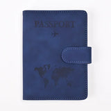 PU Leather Travel Passport & Card Holder – Stylish & Durable Wallet Case