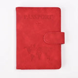PU Leather Travel Passport & Card Holder – Stylish & Durable Wallet Case