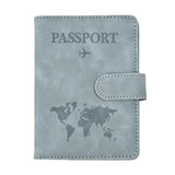 PU Leather Travel Passport & Card Holder – Stylish & Durable Wallet Case