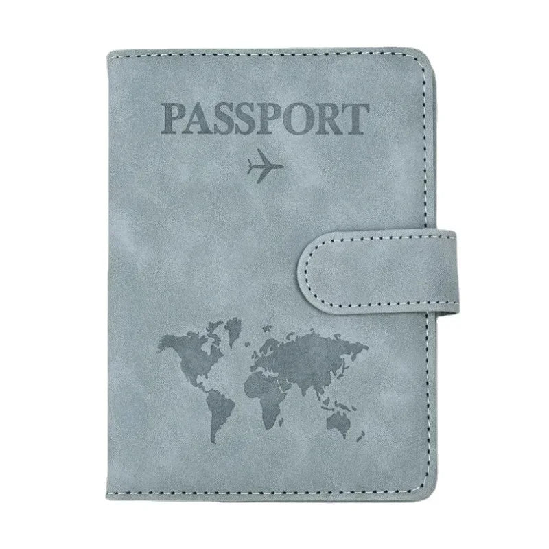 PU Leather Travel Passport & Card Holder – Stylish & Durable Wallet Case