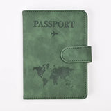 PU Leather Travel Passport & Card Holder – Stylish & Durable Wallet Case