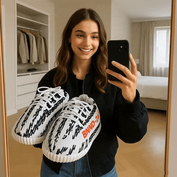 Cozy Plush Tasman Slippers – Warm, Fun & Fluffy Unisex