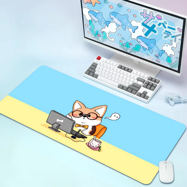 Extra Wide Kitty-Cat Mouse Pad – Large, Colorful, The Perfect Set-Up