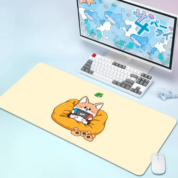 Extra Wide Kitty-Cat Mouse Pad – Large, Colorful, The Perfect Set-Up