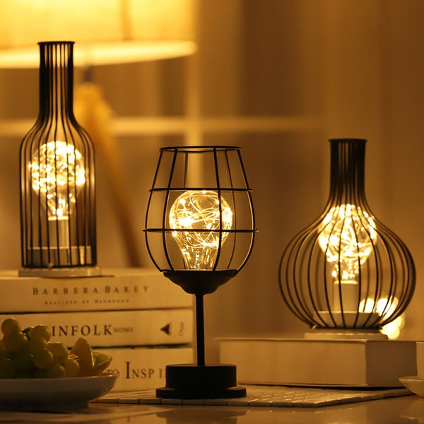 Light up your home with this modern LED Table Lamp