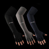 2x Pair of Ultralight Polyester Arm Warmers for Sun UV Protection