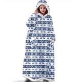 Winter Fleece Hooded Blanket to Keep You Warm and Cozy