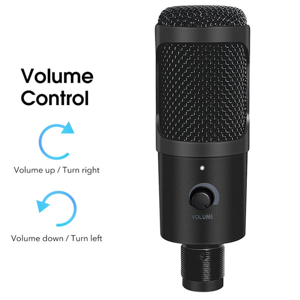 Professional USB Condenser Microphone For PC or Laptop