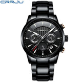 Look Sharp with the Stylish CRRJU Mens Watch