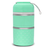 Stainless Steel and Vacuum Insulated Lunch Box - BPA Free