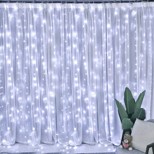 3M LED Curtain Garland Window Fairy Lights - USB